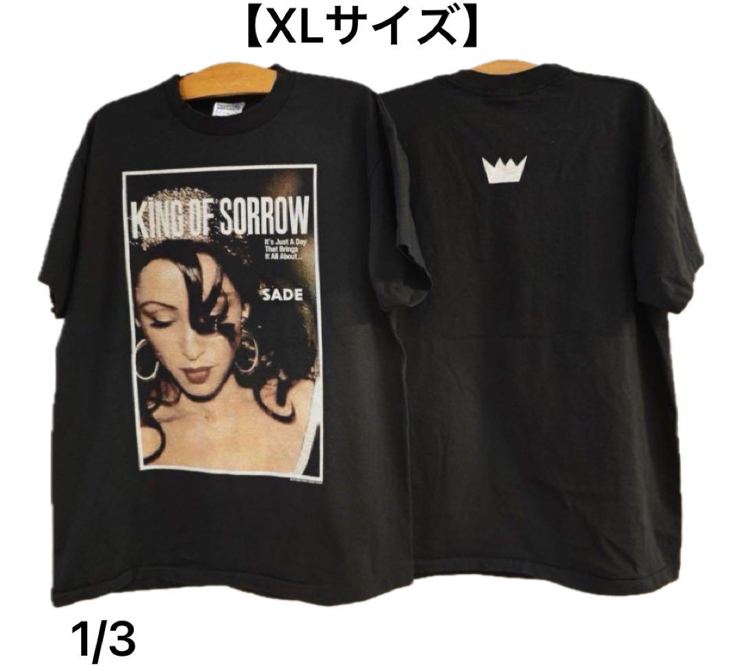 SADE KING OF SORROW シャーデー　Tシャツ L ブラック SADE KING OF SORROW シャーデー Tシャツ L ブラック - メルカリ