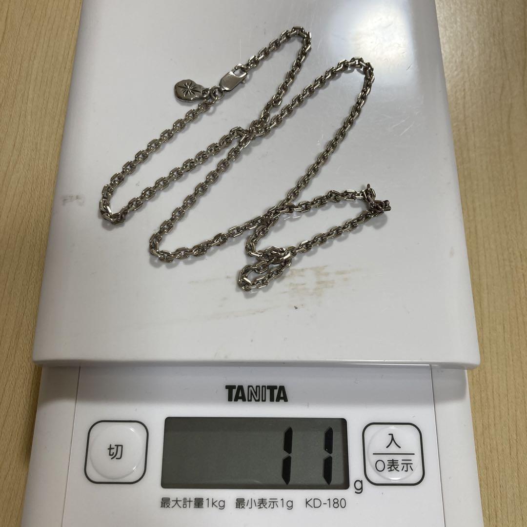 D*p様 SAAD サード あずきネックレスチェーン 4面カットシルバー925