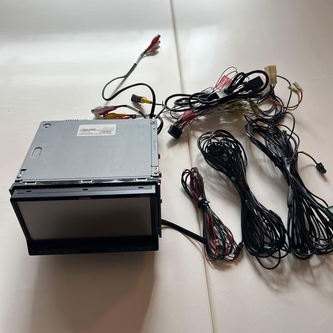 エクリプス富士通カーナビ目立った傷や汚れなし