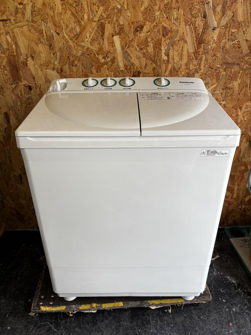 【中古】Panasonic 二槽式電気洗濯機 2018年製 即買い❌洗濯機