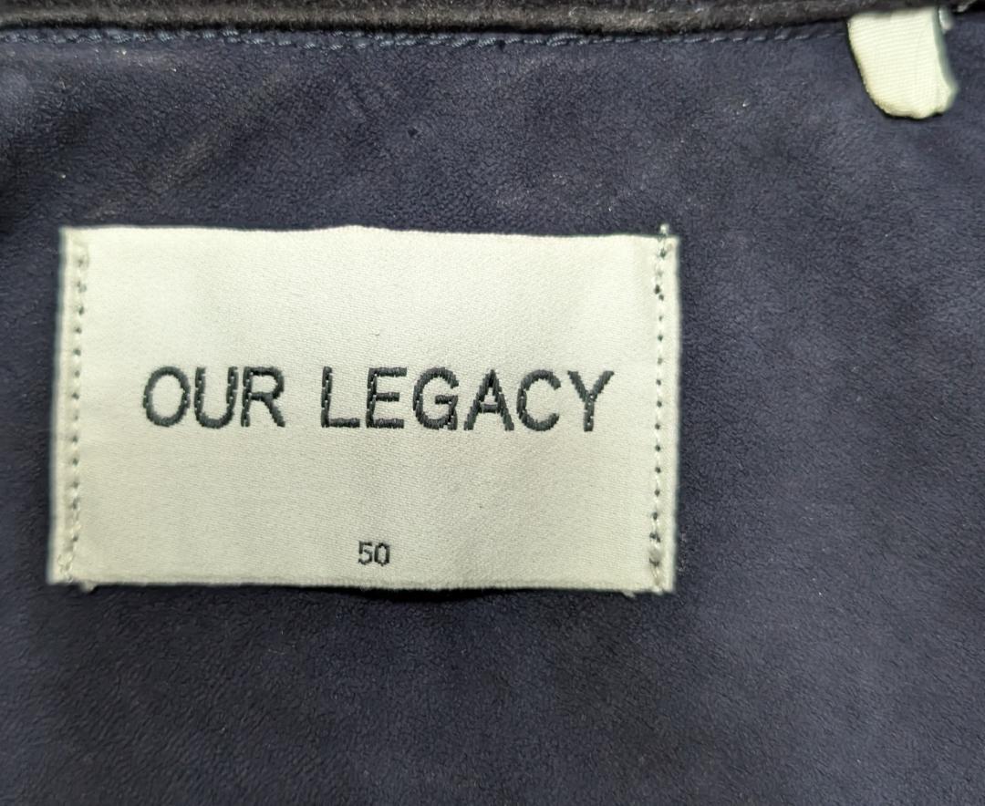OUR LEGACY archive スエードレザージャケット 50 アーカイブ