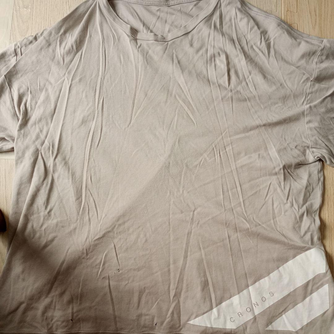 クロノス cronos　グレー表記XL オーバーサイズXXL相当　ユニセックス♪