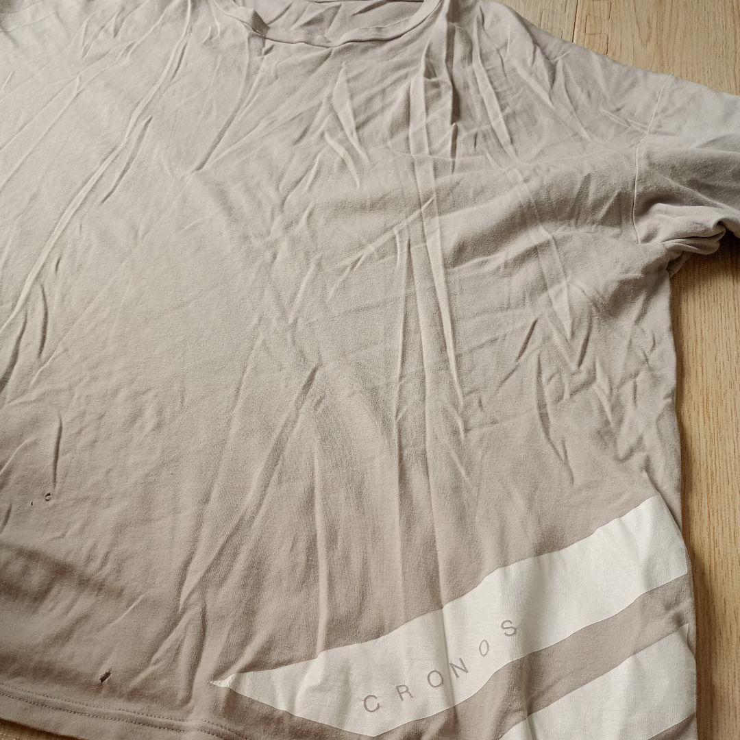 クロノス cronos　グレー表記XL オーバーサイズXXL相当　ユニセックス♪