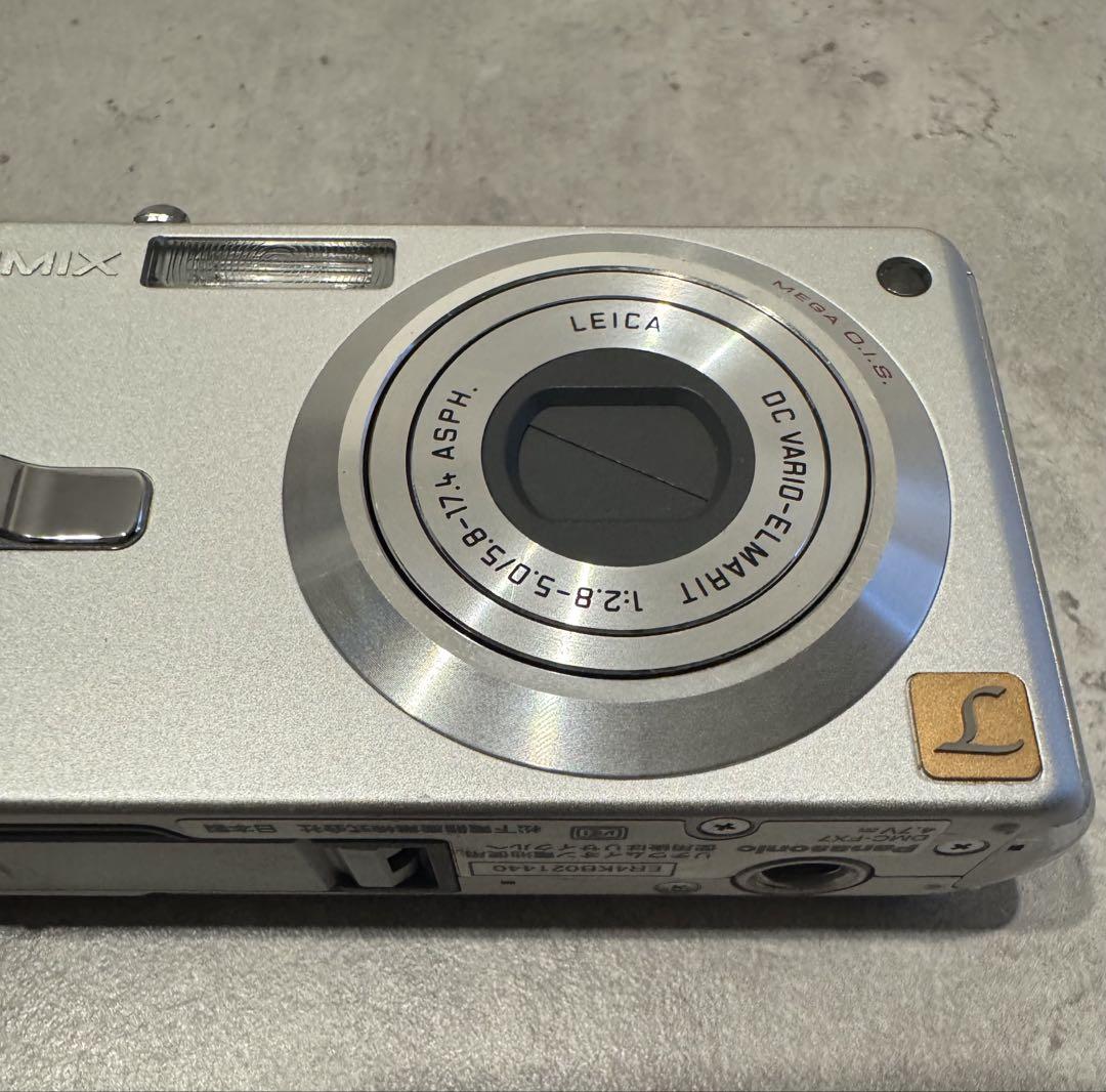 美品＊Panasonic LUMIX DMC-FX7 シルバー