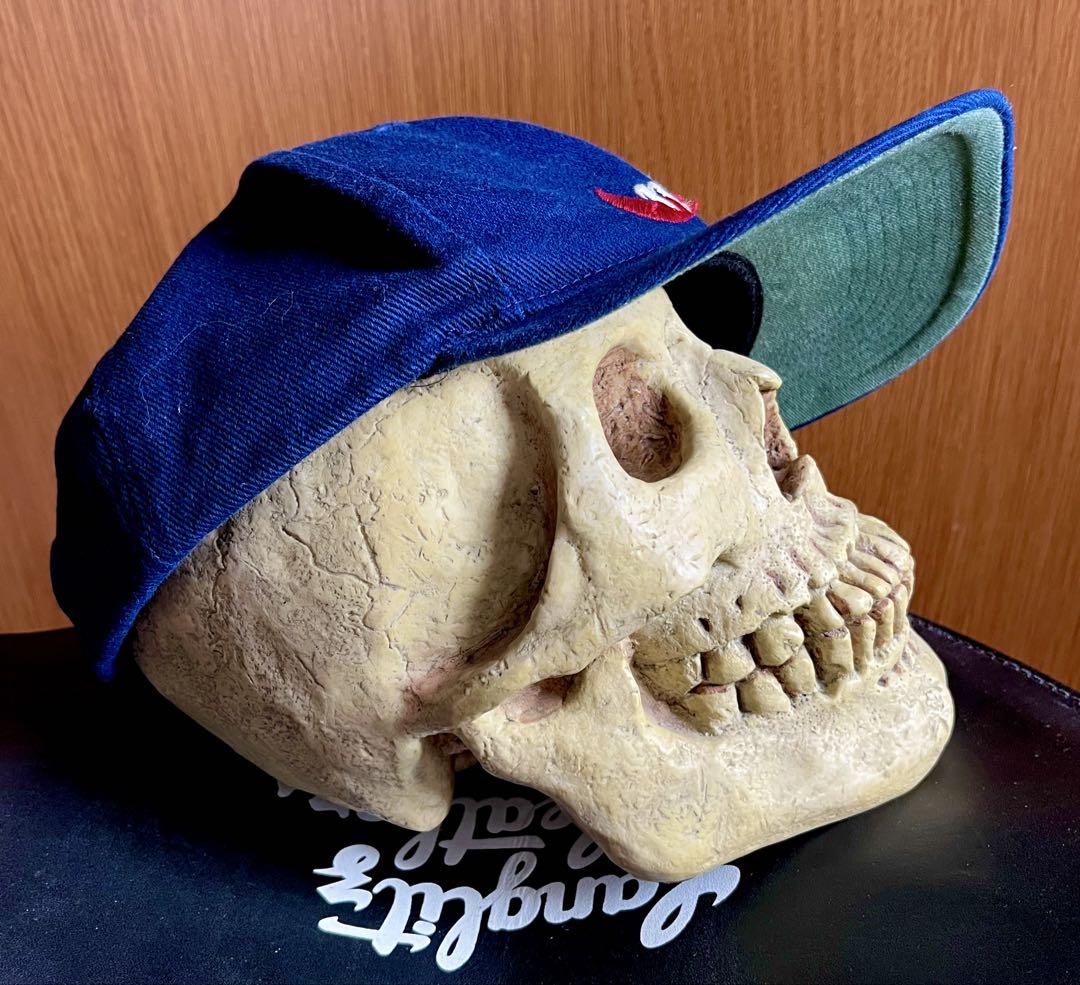 90s NIKE ナイキ スナップバック　 スウッシュ刺繍ロゴキャップ