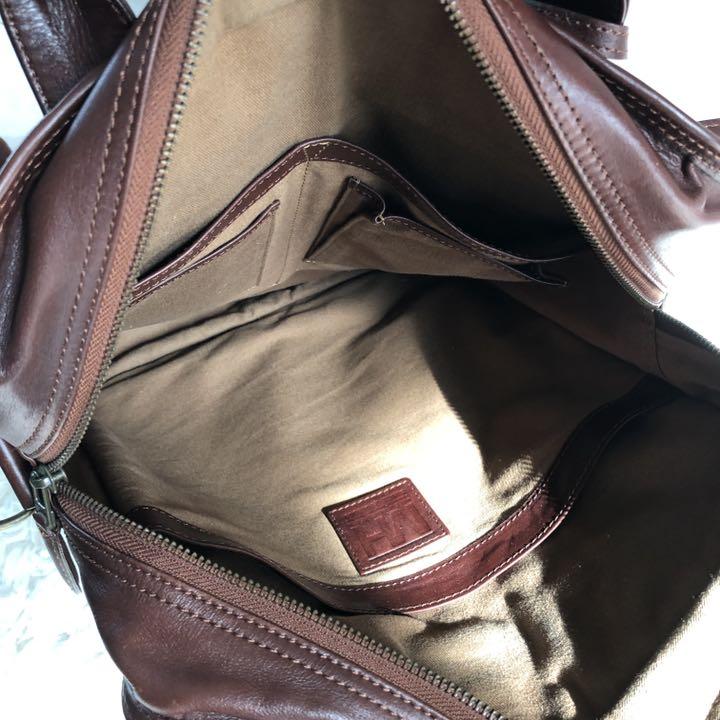 をまとめた 美品 マザーハウス リュック 3WAY ロゴチャーム レザー 茶 A4収納 1tc5u-m18793148030 はなるべく