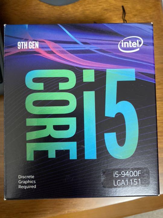7260円 【公式】 CPU Intel Core i5 9400F LGA1151