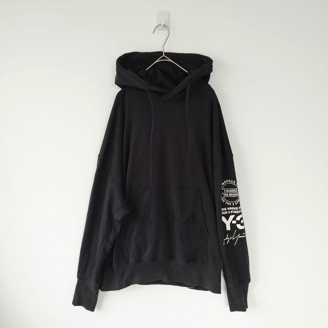 BTSジョングク着用/15周年記念ロゴ】Y-3☆ビッグシルエットパーカー M