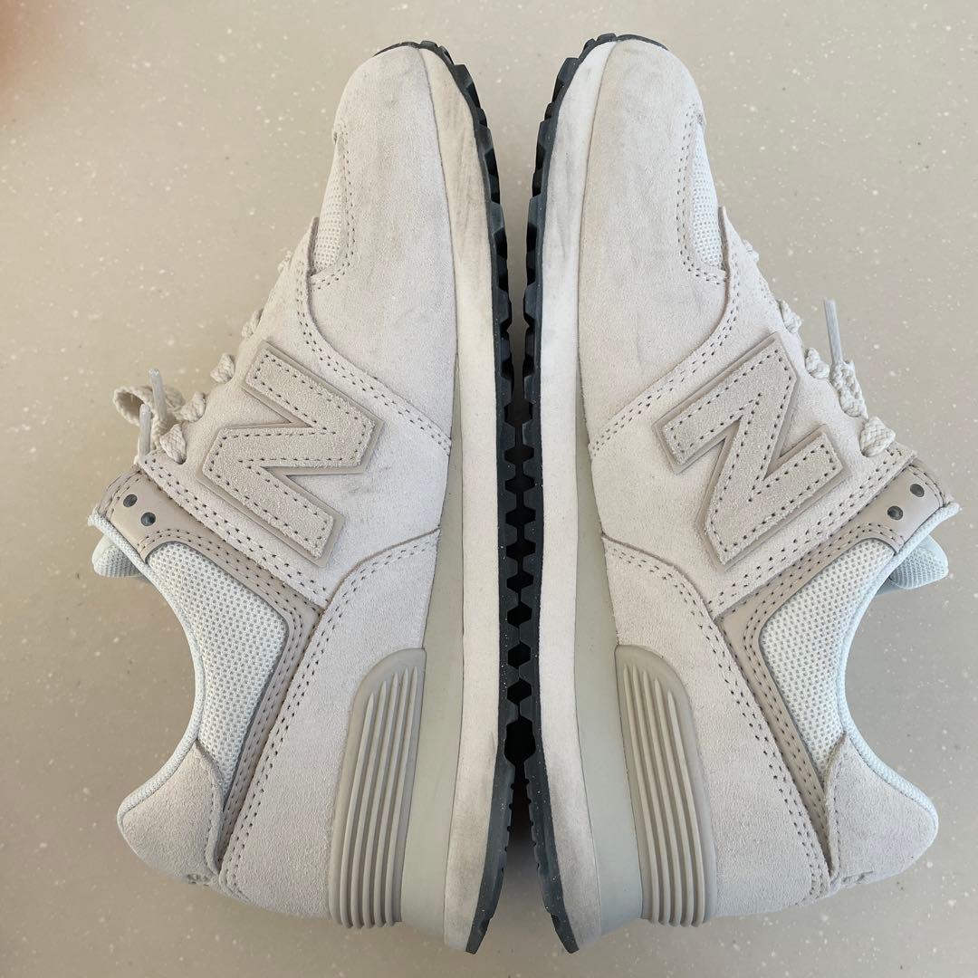 製品保証 靴 NEW BALANCEニューバランスU574OF2 574 オフホワイト