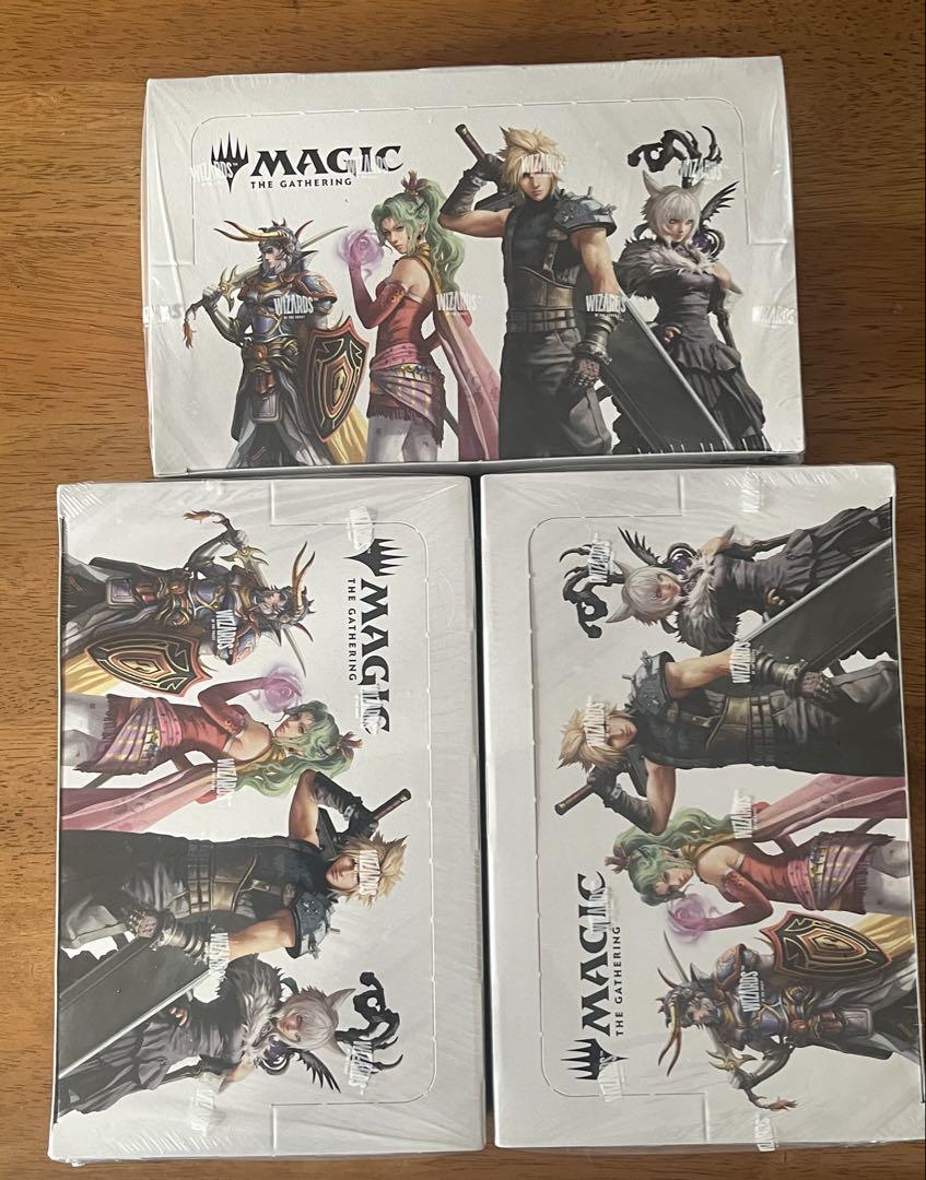 MTG 日本語　ファイナルファンタジー　プレイブースター 3BOX