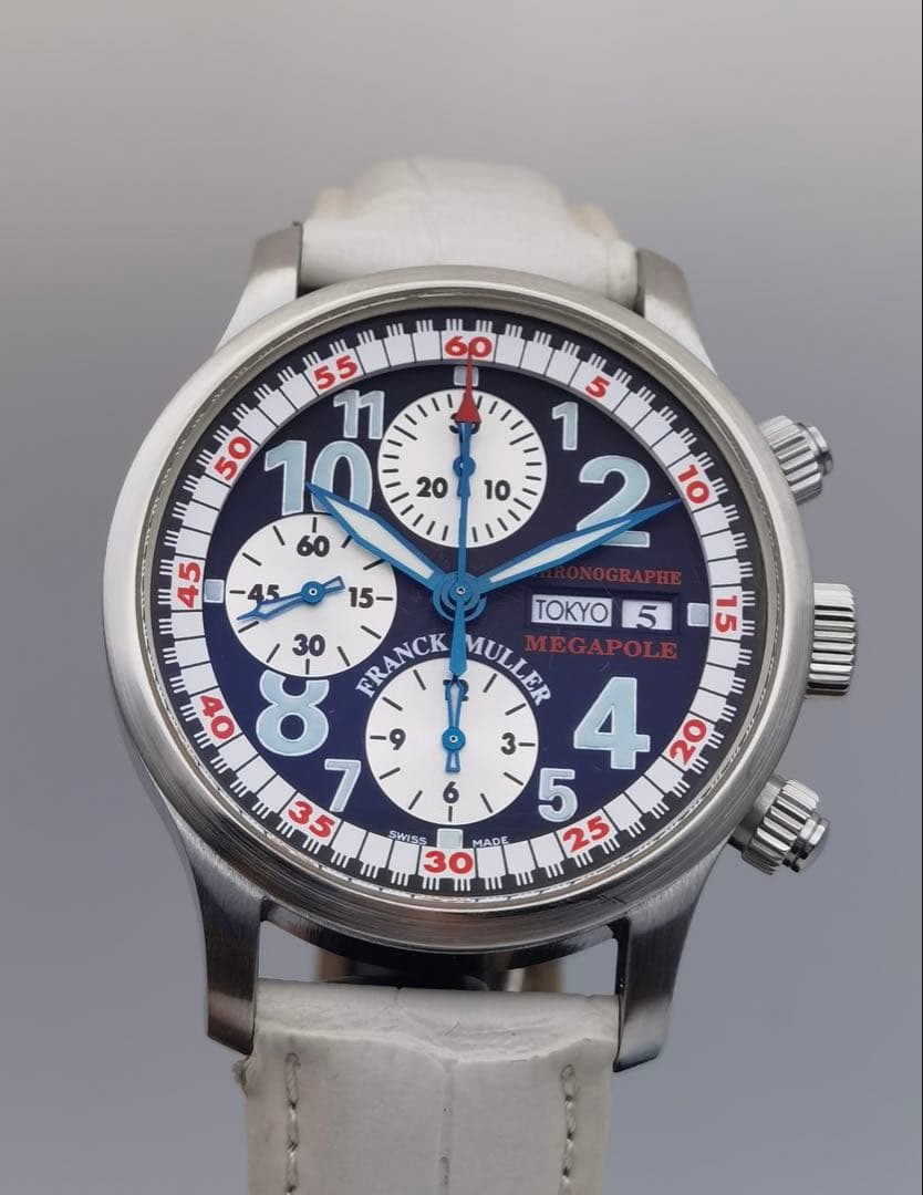フランクミュラー トランスアメリカ メガポール250本限定 クロノグラフ メンズ