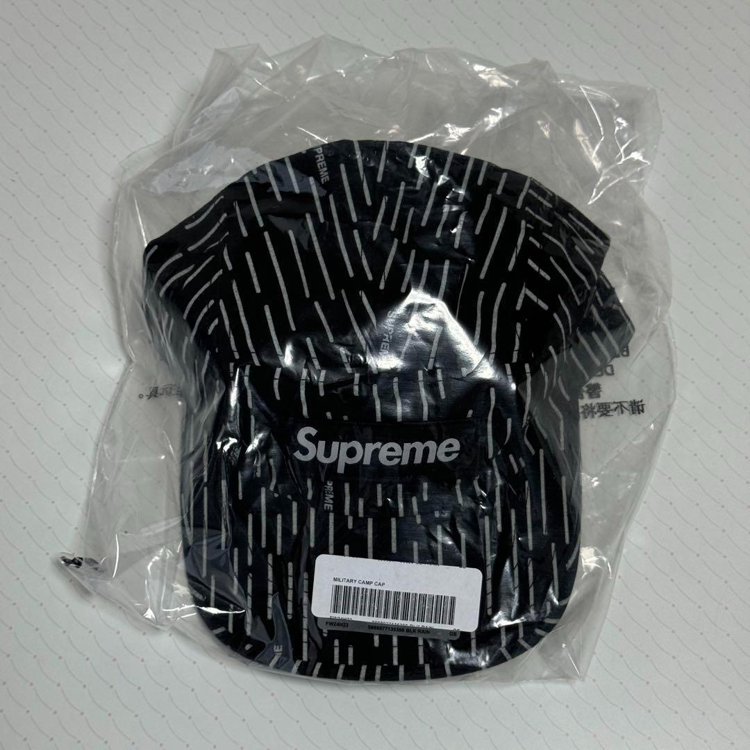 Supreme シュプリーム military camp キャップ ブラック