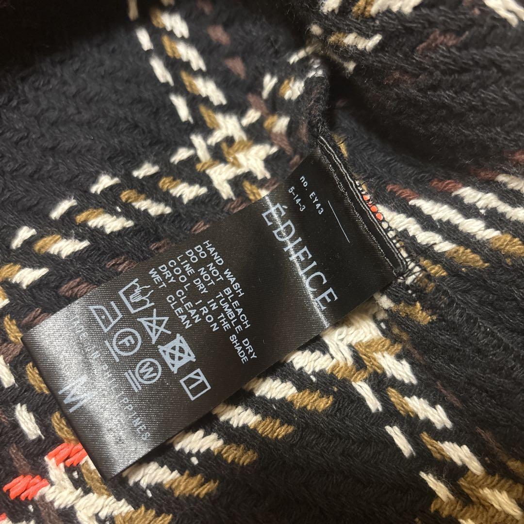 新品・未使用】DEVEAUX バスケットチェックトラッカージャケット M