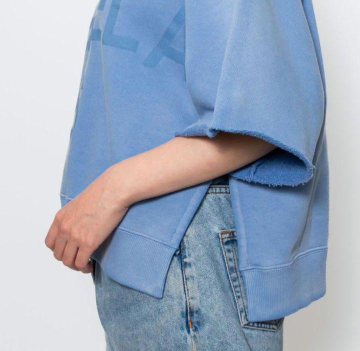 MM6 MAISON MARGIELA ロゴ ショートスリーブスウェットTシャツ