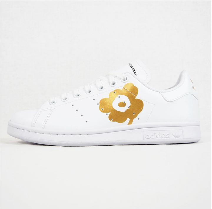 新作入荷 adidas x MARIMEKKO STAN SMITH J WHITE 23 xCZ6y-m18801698449 即納爆買い