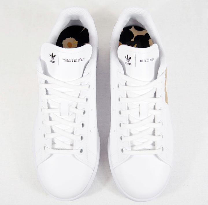 新作入荷 adidas x MARIMEKKO STAN SMITH J WHITE 23 xCZ6y-m18801698449 即納爆買い