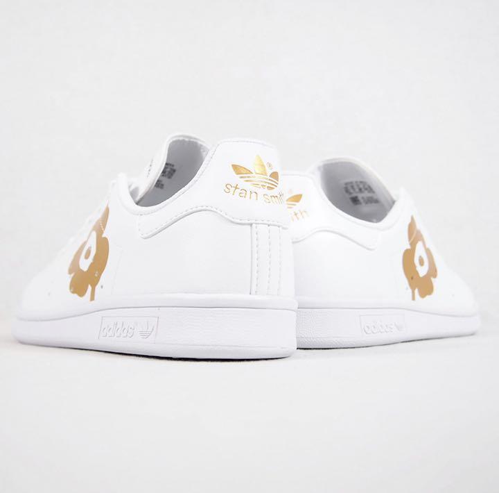 新作入荷 adidas x MARIMEKKO STAN SMITH J WHITE 23 xCZ6y-m18801698449 即納爆買い