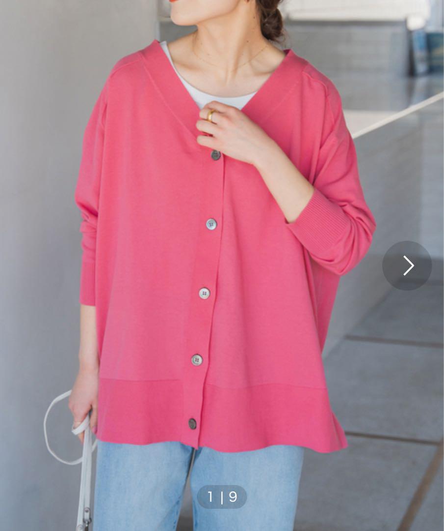 spick&span ICECOTTON 2wayオーバーサイズカーディガン - メルカリ