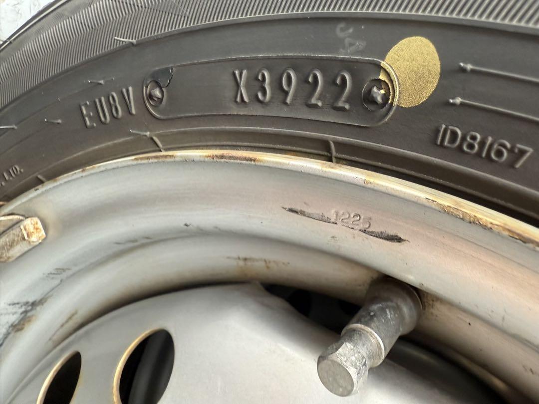 nao takaスタッドレス155／65R14 75Qスチールホイール付き