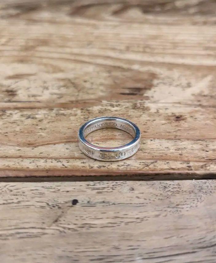 TIFFANY&Co. ティファニー TIFFANY & Co. 1837リング ナロー