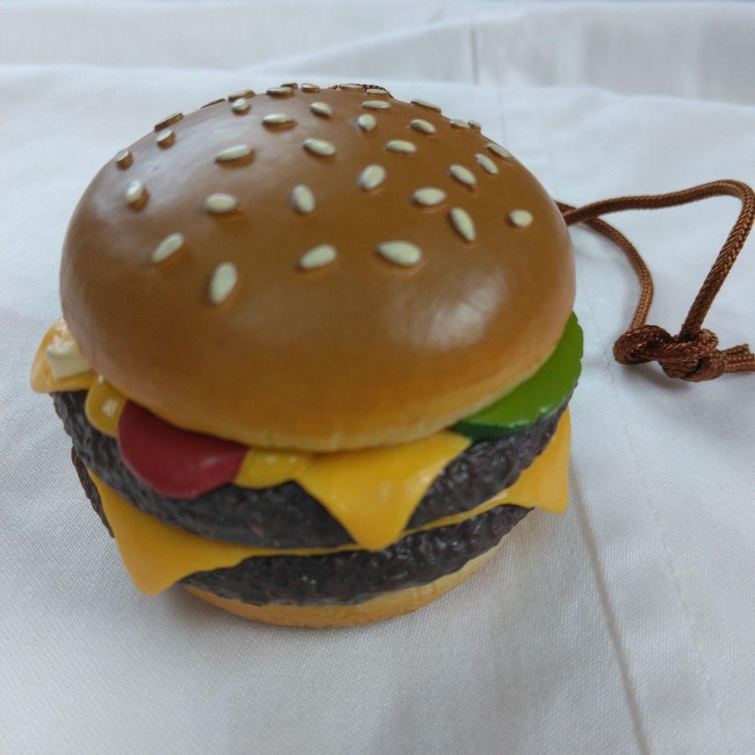 マクドナルド ハッピーセットハンバーガー型キーホルダー4個