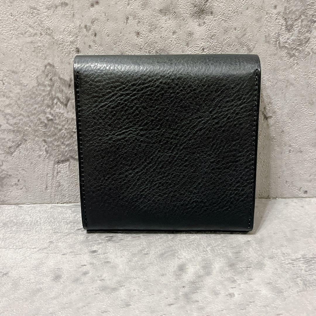 極美品 Sinleathers シンレザーズ ミドルウォレット 財布 ブラック
