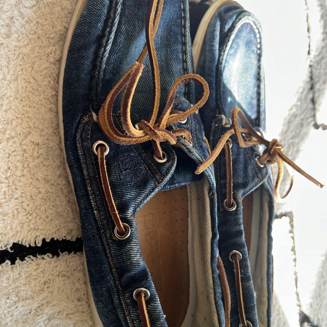 Timberland デニム モカシン