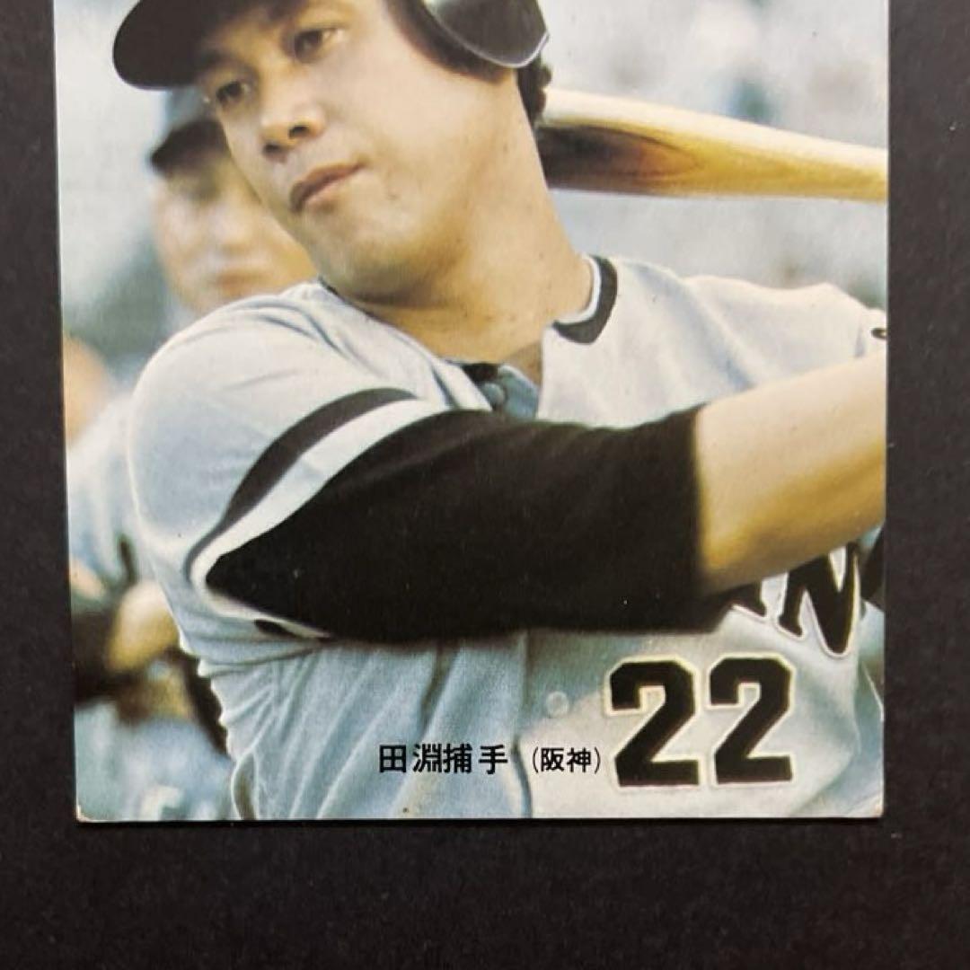 カルビープロ野球カード1973年版NO.203阪神タイガース田淵幸一
