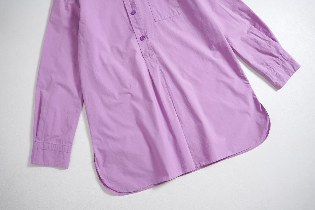 873y*MARNI マルニ バンドカラー プルオーバー シャツ.