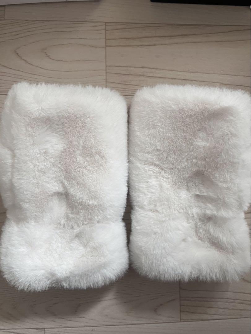UGG Faux Fur Fingerless Glove 箱付き 手袋