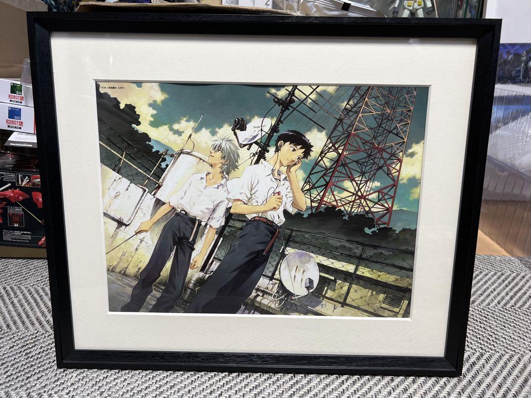 貞本義行 複製原画 プラグスーツのマリ（エヴァンゲリオン 複製