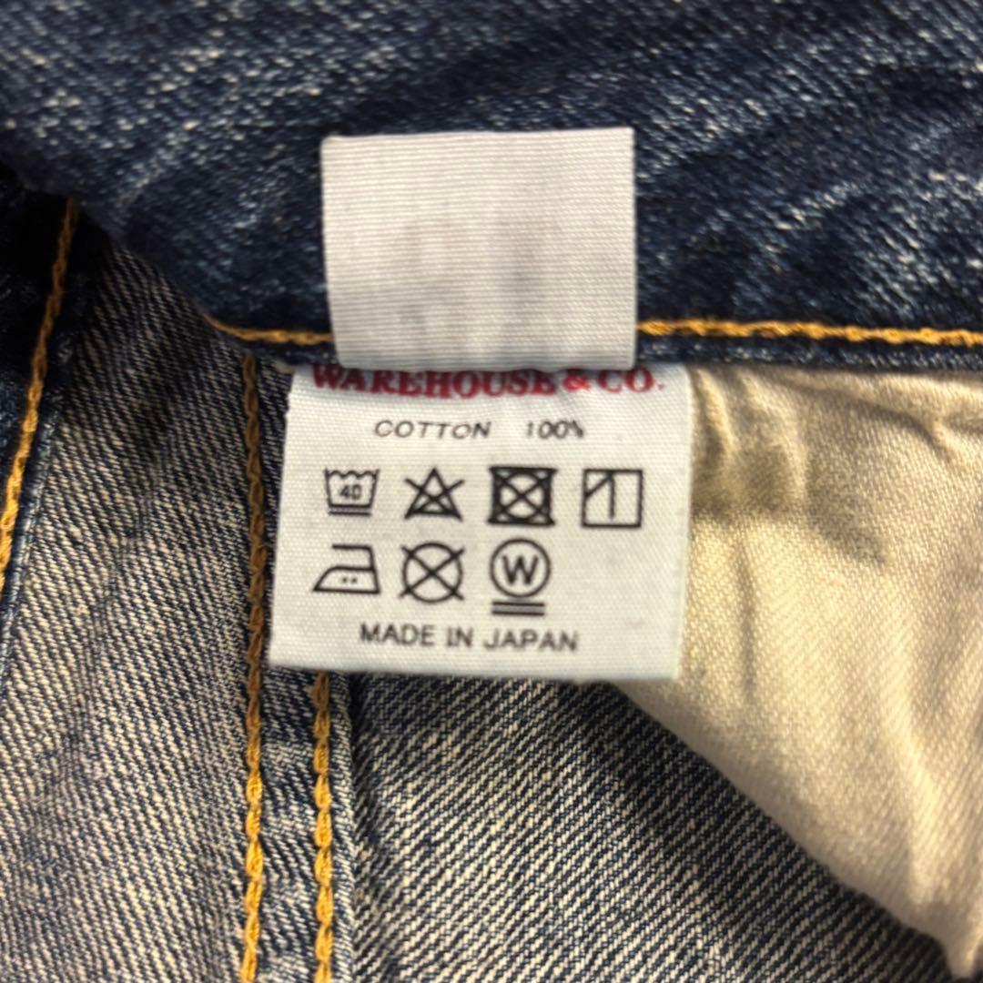 WAREHOUSE ウェアハウス 1101 セコハン 2ND-HAND W31 WAREHOUSE ウェアハウス 1101 セコハン 2ND-HAND W31