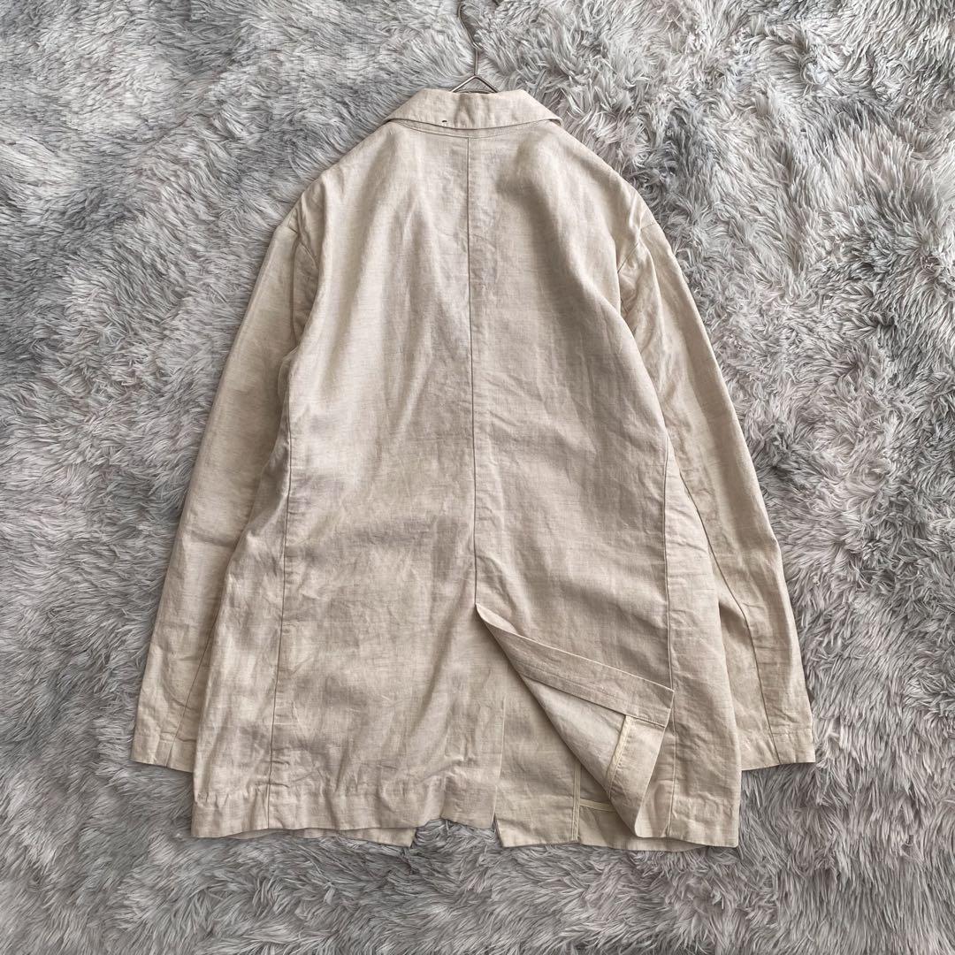 【美品✨】FRAMeWORK リネンサマージャケット　羽織り　ベージュ　38