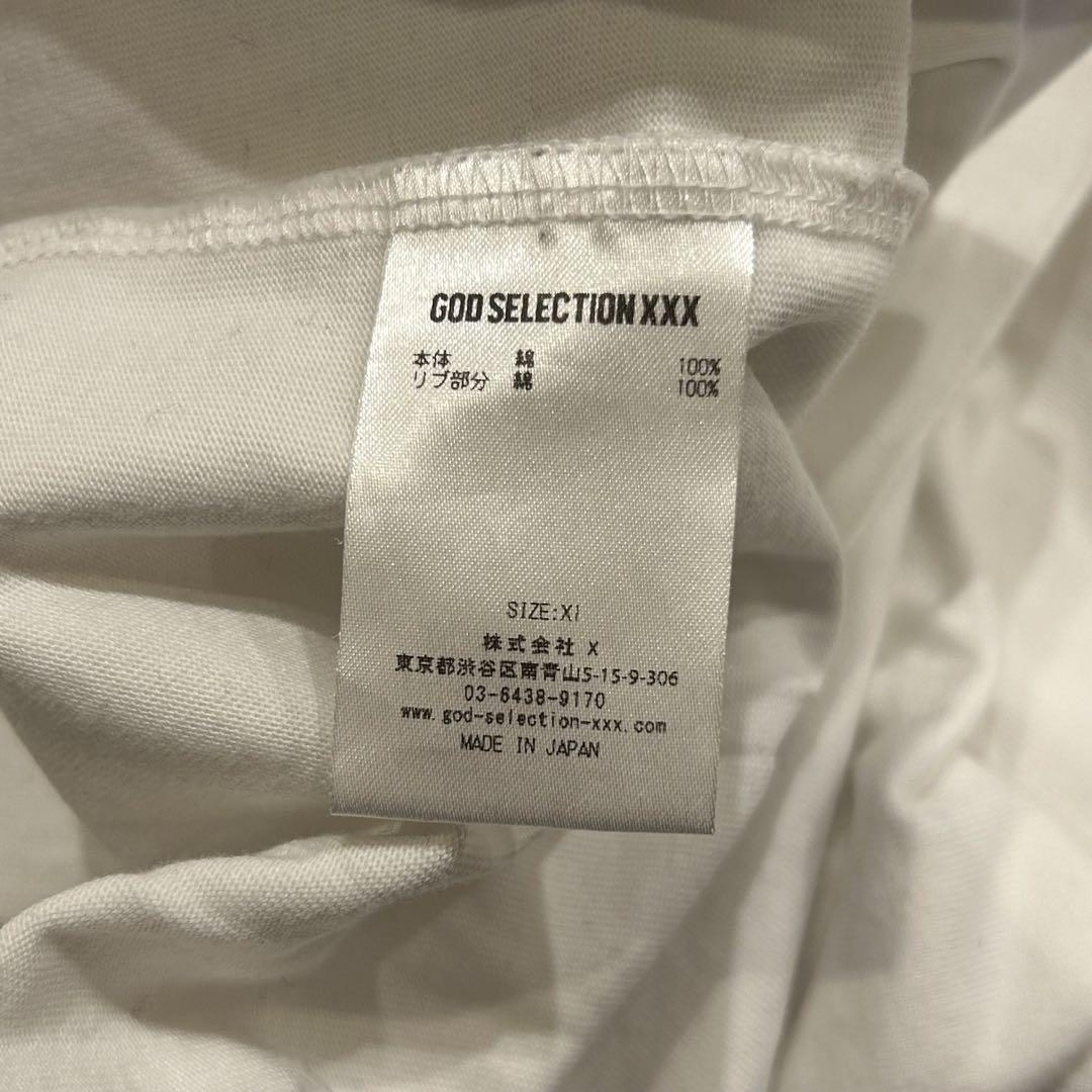 GOD SELECTION XXX(ゴッドセレクション) 長袖　Tシャツ　ロンT