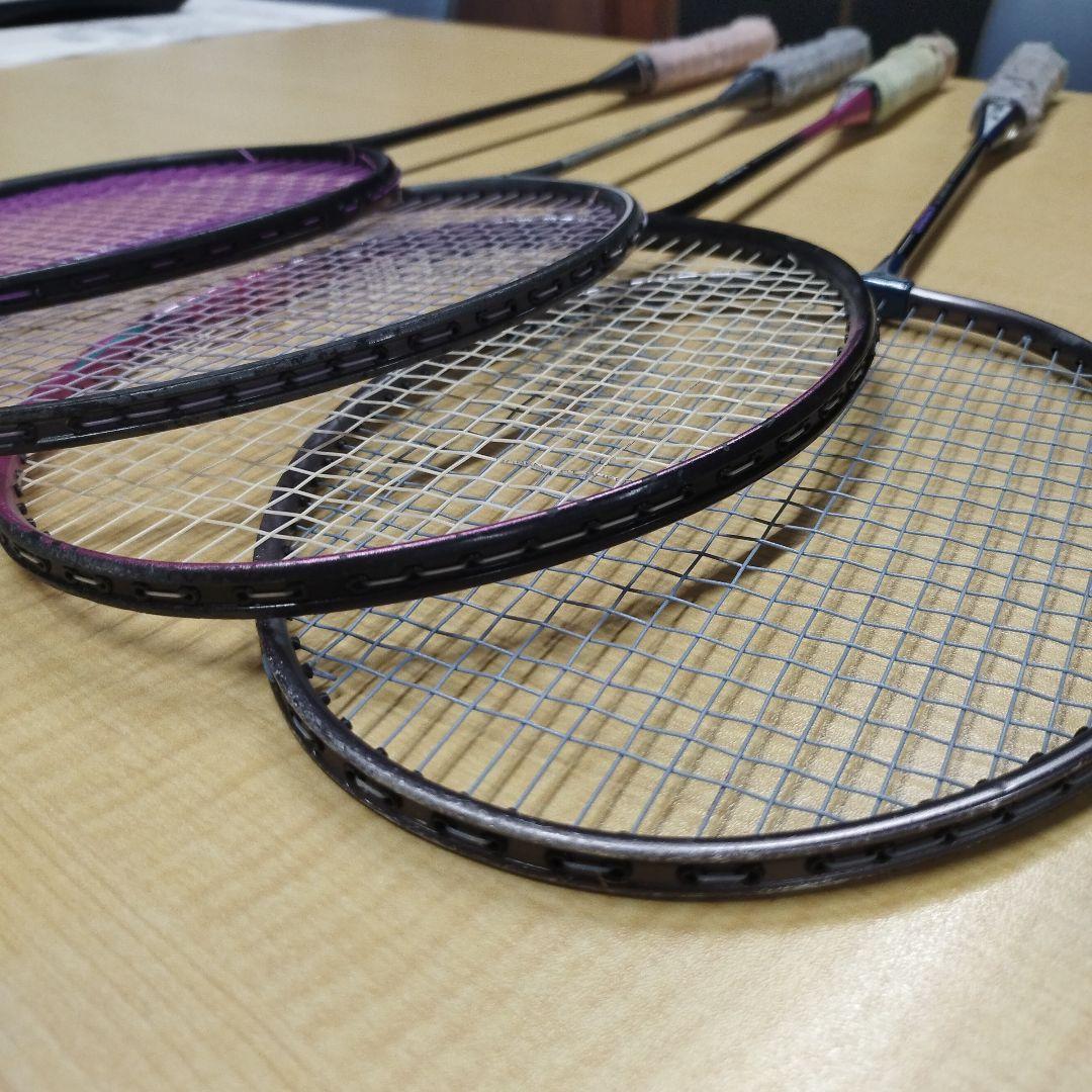 バドミントン ラケット YONEX 4本セット