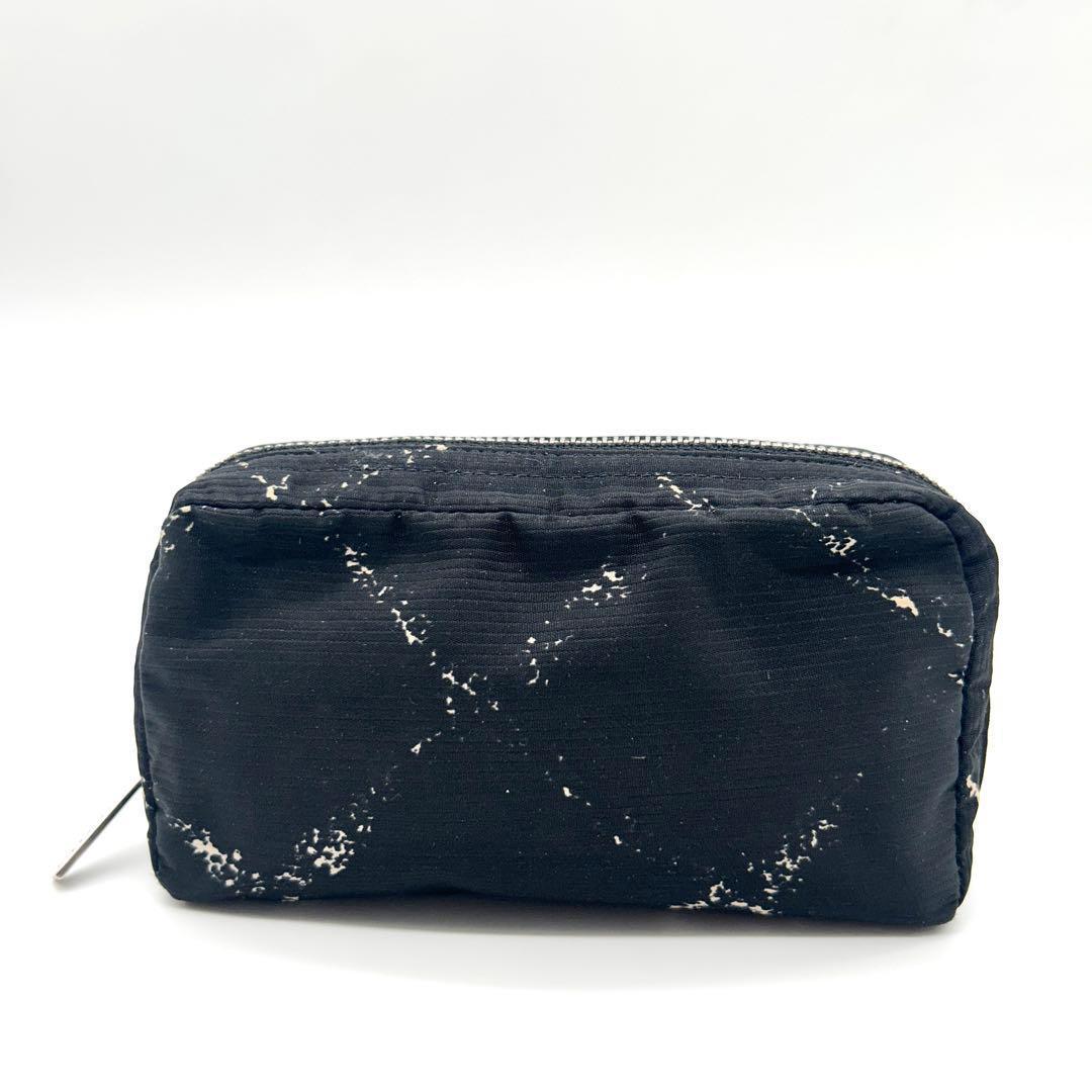 シャネル CHANEL コスメポーチ 化粧ポーチ 小物入れ 旧トラベルライン 黒 シャネル CHANEL コスメポーチ 化粧ポーチ 小物入れ 旧トラベルライン 黒