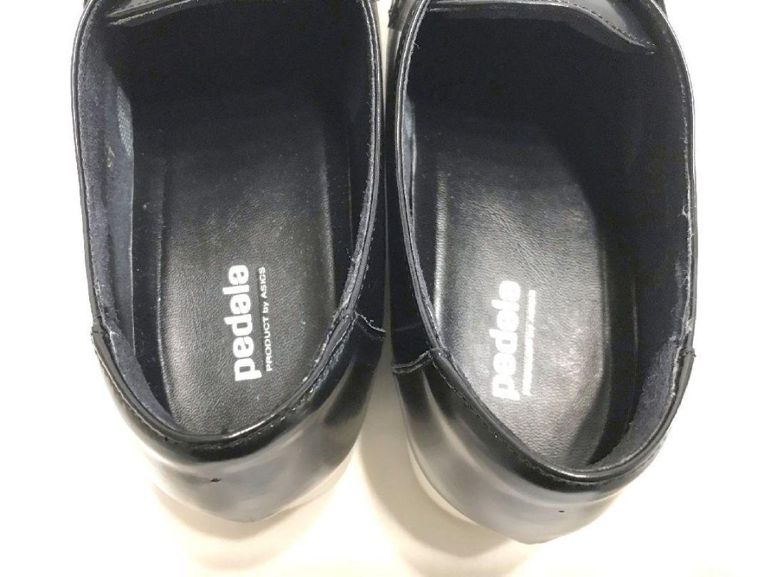 未使用 ■ asics アシックス ペダラ ■ウォーキング 23.5cm EE黒