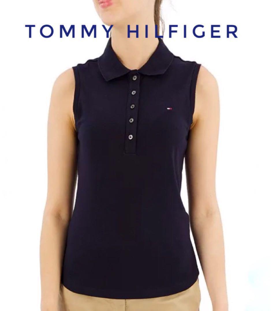 新品　Tommy Hilfiger ノースリーブ　カジュアル　ポロシャツ