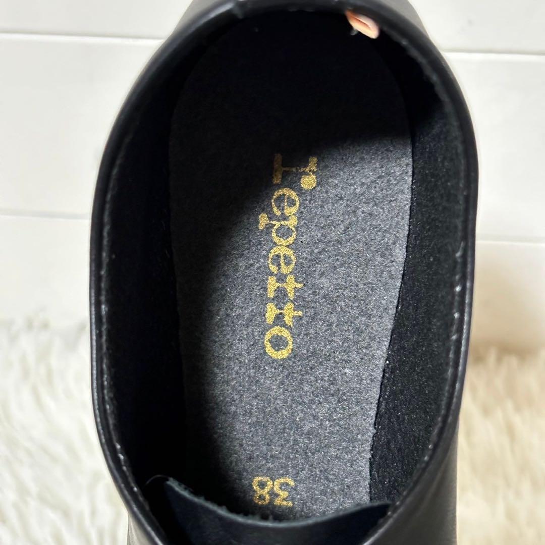 未使用級✨　repetto　JAZZ　ダンスシューズ　レザーシューズ　ブラック