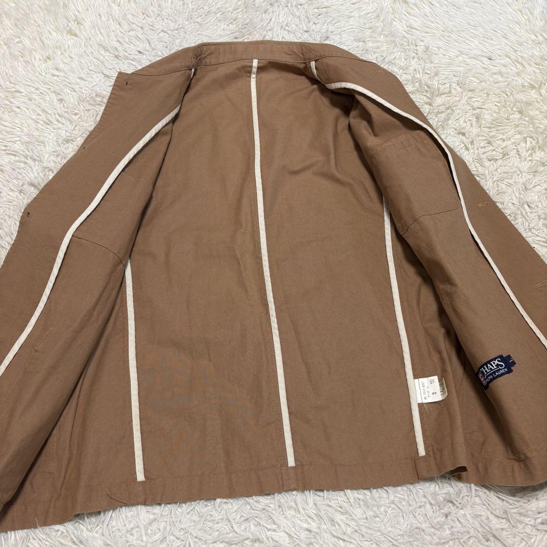 90s CHAPS RALPH LAUREN リネン カバーオール ジャケット