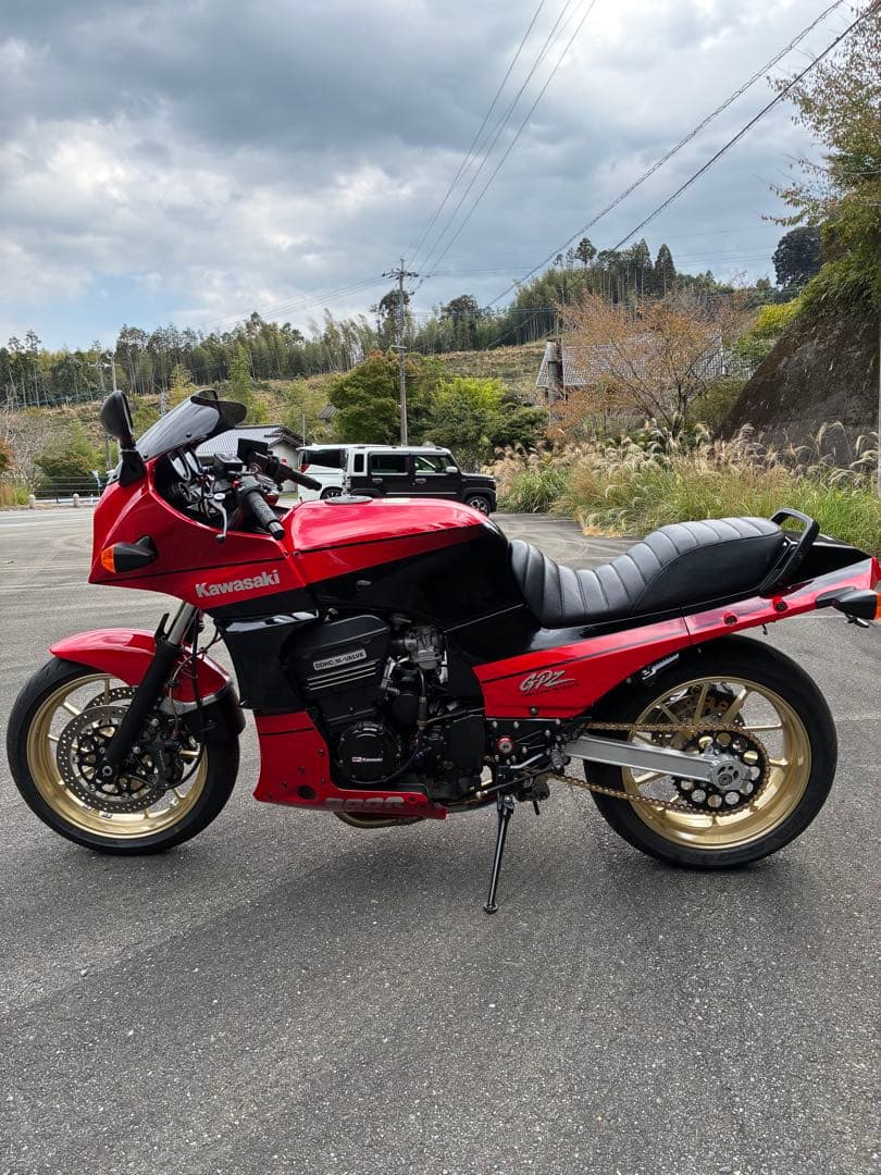 Kawasaki GPZ カスタムバイク レッド A16ファイナル Kawasaki GPZ カスタムバイク レッド A16ファイナル