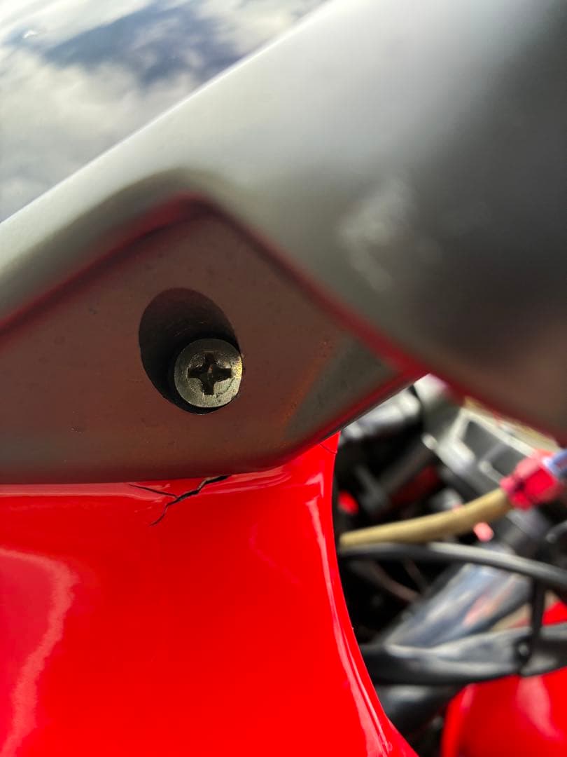 Kawasaki GPZ カスタムバイク レッド A16ファイナル Kawasaki GPZ カスタムバイク レッド A16ファイナル