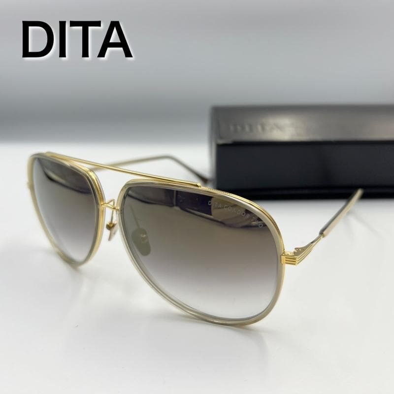 DITA サングラス CONDOR TWO ティアドロップ ツーブリッジ 度なし