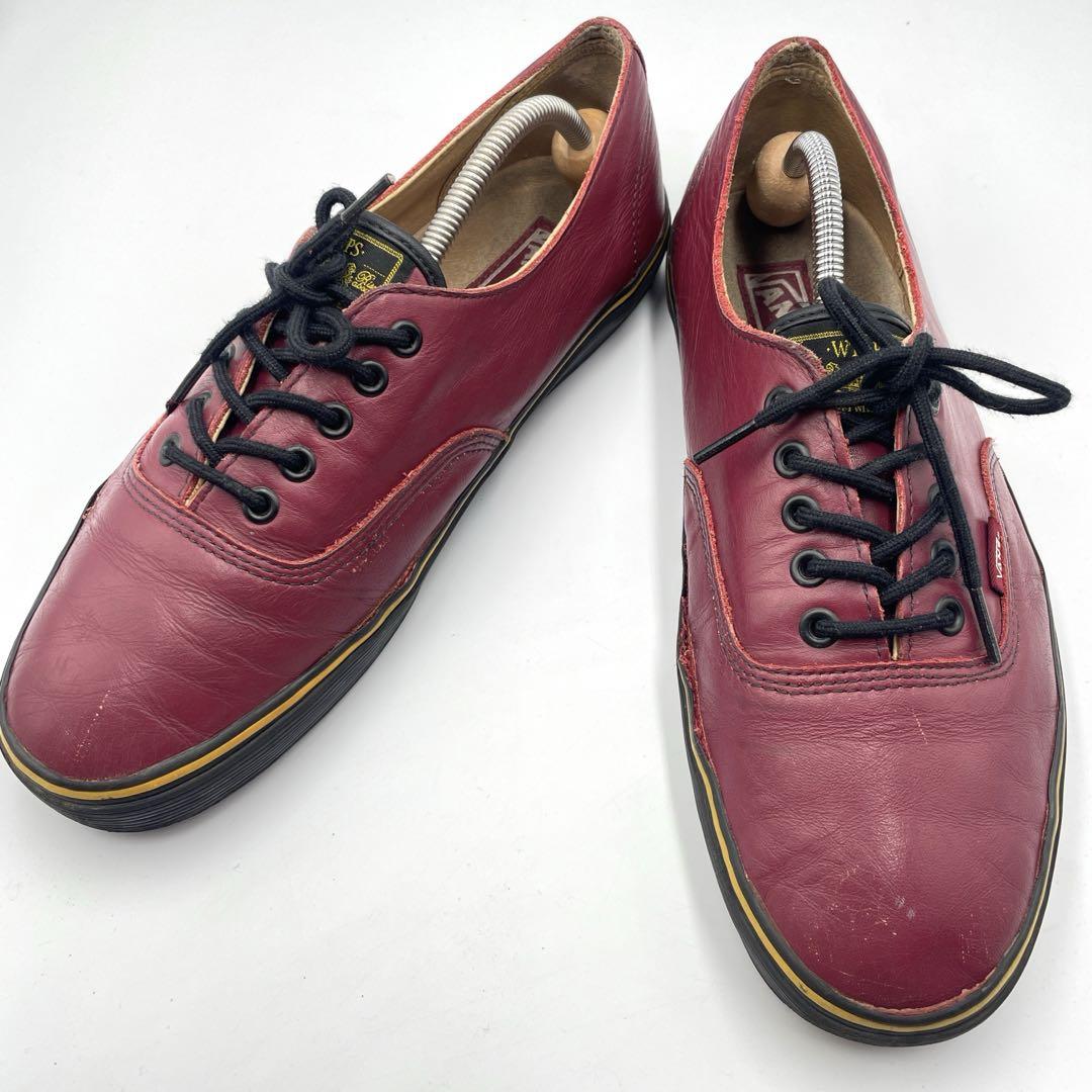 ヴィンテージ✨69s VANS×WTAPS レザースニーカー　オーセンティック