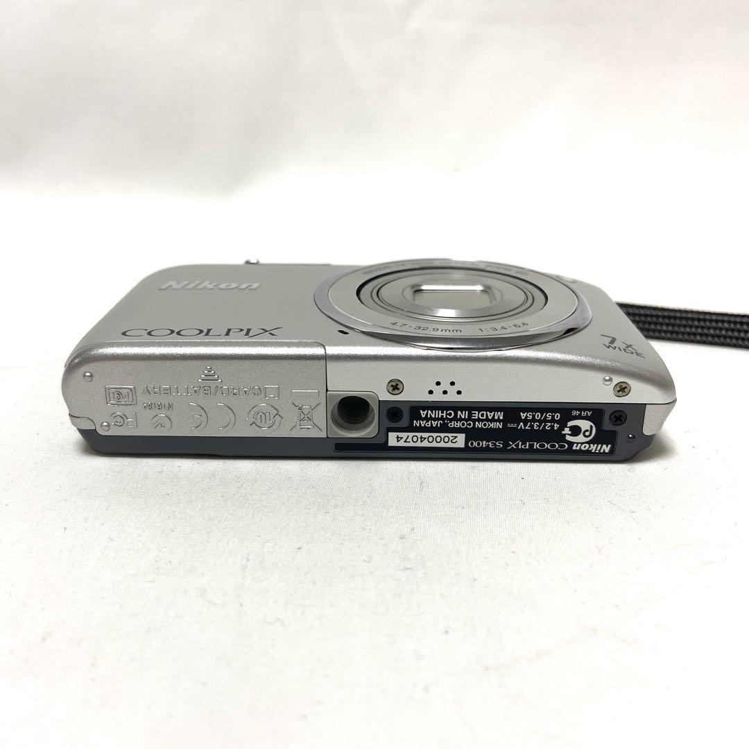 Nikon COOLPIX S3400 コンパクトデジタルカメラ ジャンク Nikon COOLPIX S3400 コンパクトデジタルカメラ ジャンク - メルカリ