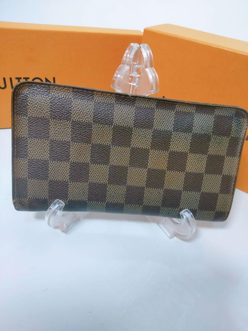 極美品✨️ルイヴィトン ダミエ ポルトモネジップ ラウンドファスナー 長財布
