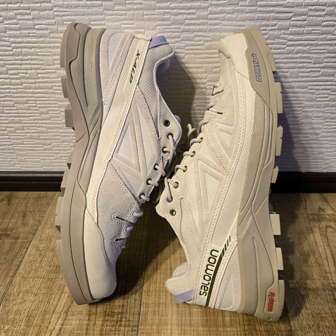 【関税込み】Salomon ベージュ X-Alp レザースニーカー Salomon X-ALP LEATHER 26.0cm ベージュ