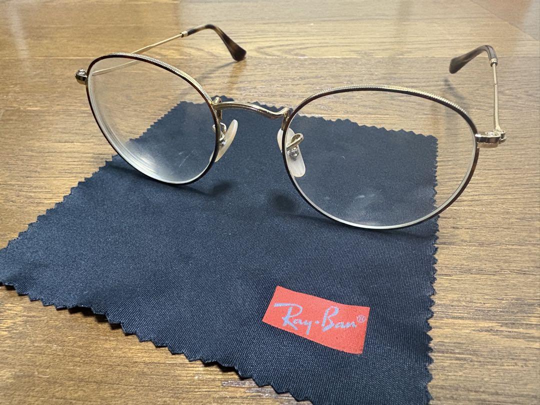 Ray-Ban RB3447V ゴールドフレーム メガネ