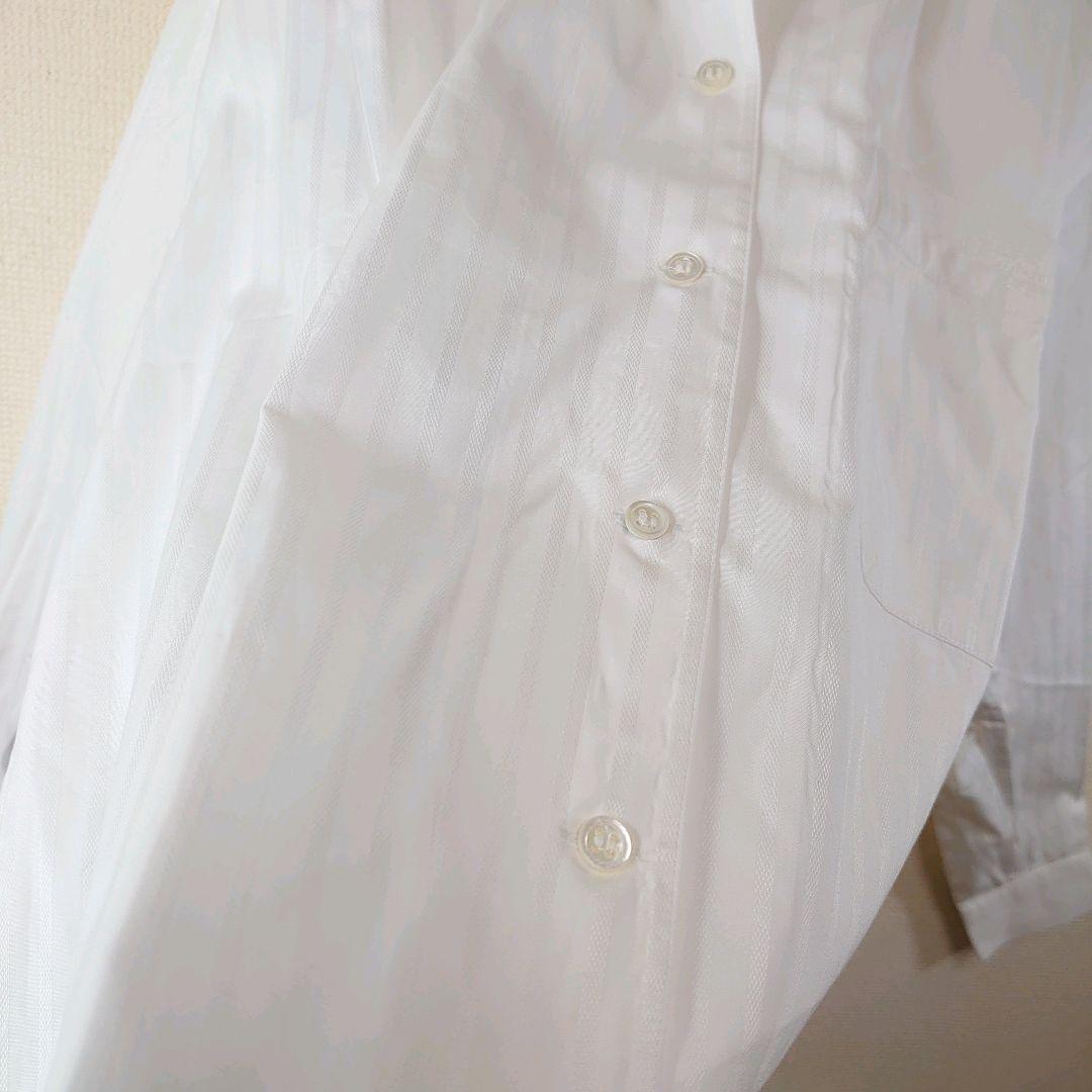 Christian Dior SPORTS Mサイズ ストライプシャツ　白