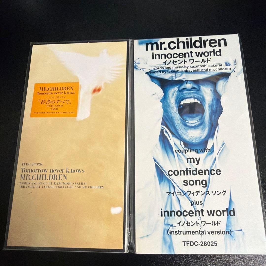 Mr.Children 8cmシングルCD 2枚セット - メルカリ